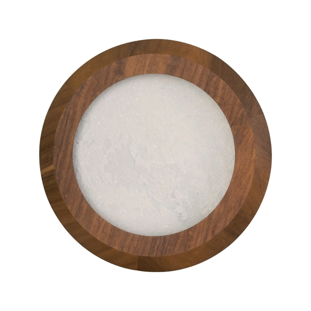 Arandela Led Cristal E Madeira 29w 3000k Petra