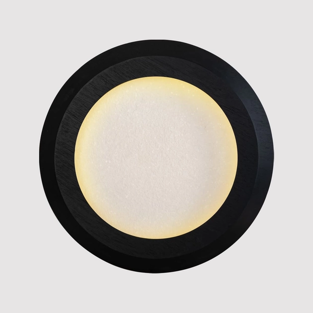 Arandela Led Cristal E Madeira 29w 3000k Petra