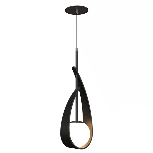 Pendente Mdf E Madeira 57x17cm Oyster