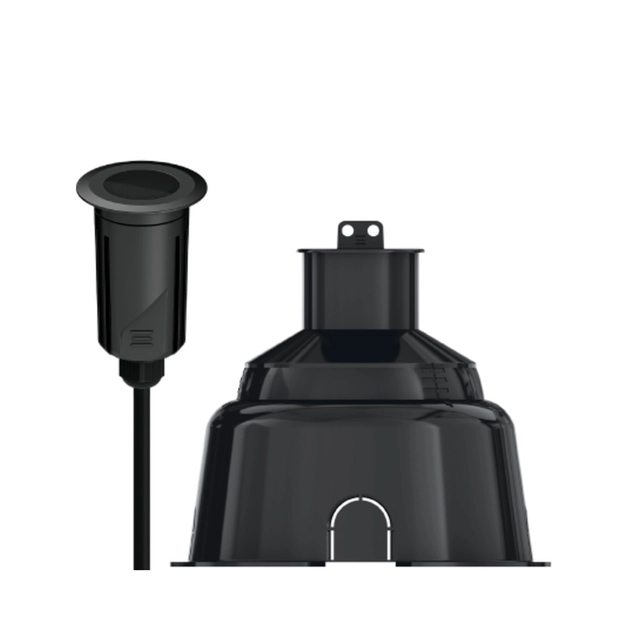 Embutido De Solo Led Preto 4w 2700k 36 S.Ground 24v Pro