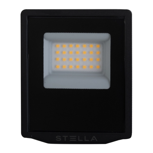 Projetor Led Aluminio Preto 20w 3000k 120 Ip66 Evo