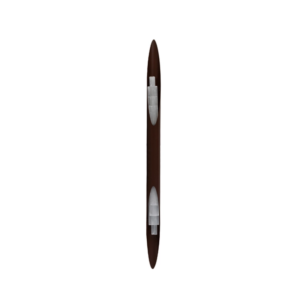 Arandela Selenita E Metal Marrom 100cm Vertical Aura