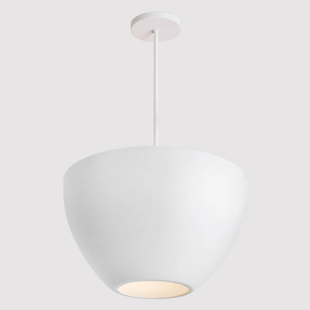 Pendente Led Aluminio Branco 36w 3000k Clarte