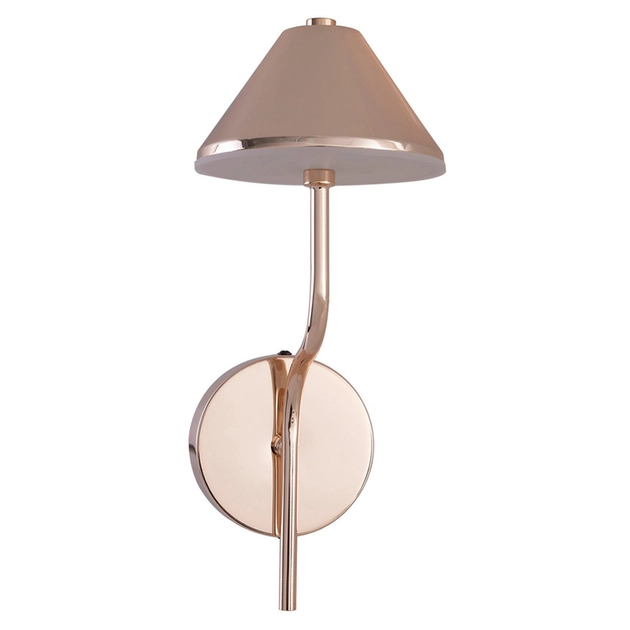 Arandela Led Ferro E Acrilico 5w 3000k Chicago