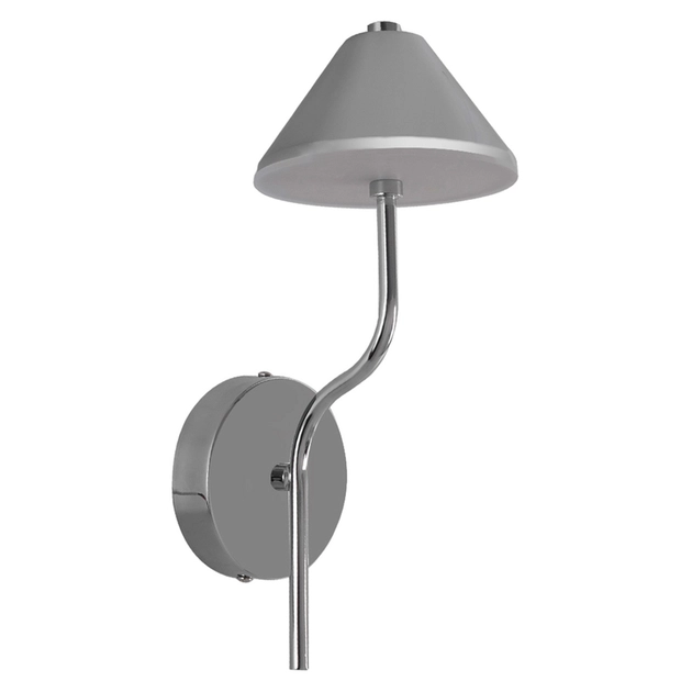 Arandela Led Ferro E Acrilico 5w 3000k Chicago