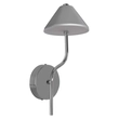 Arandela Led Ferro E Acrilico 5w 3000k Chicago - 