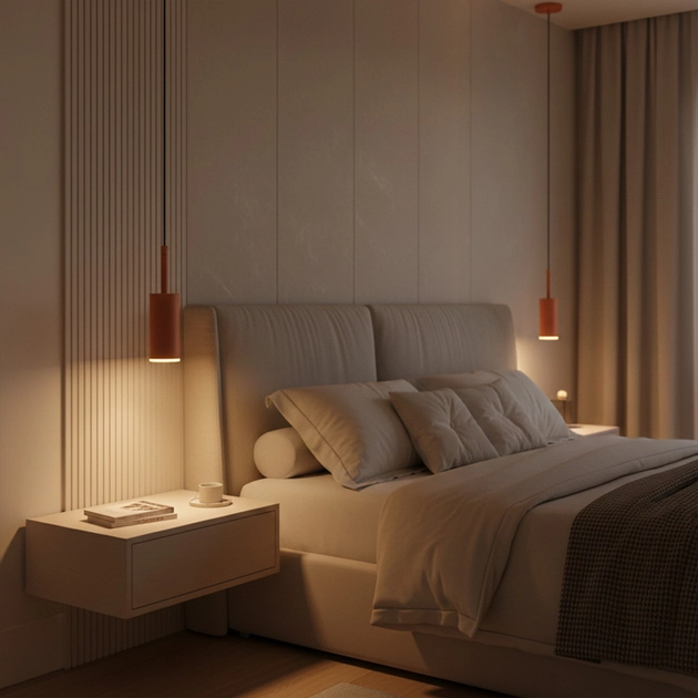 Pendente Led Tubo Aluminio 3w 3000k Linea