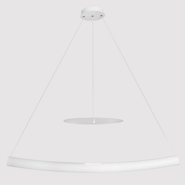 Pendente Led Aluminio Branco 20w 3000k