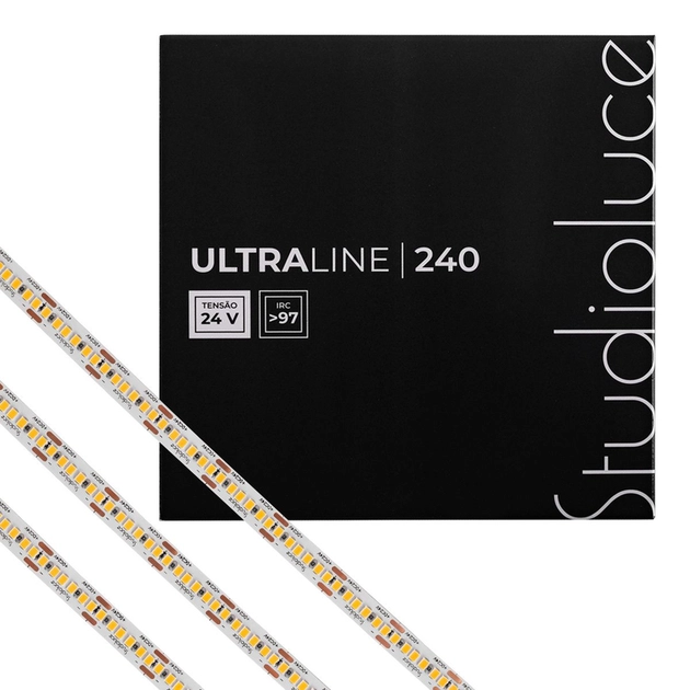 Fita De Led 20w Por Metro 24v Irc97 5m 2700k Ultraline