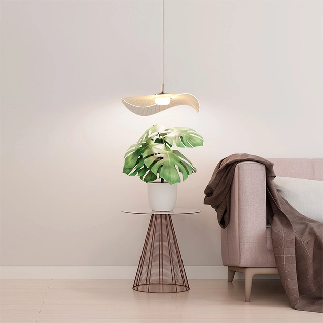 Pendente Led Aluminio Acrilico Dourado 10w 3000k Sapporo