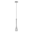 Pendente Led Aluminio Cristal 6w 3000k Lille - CROMADO