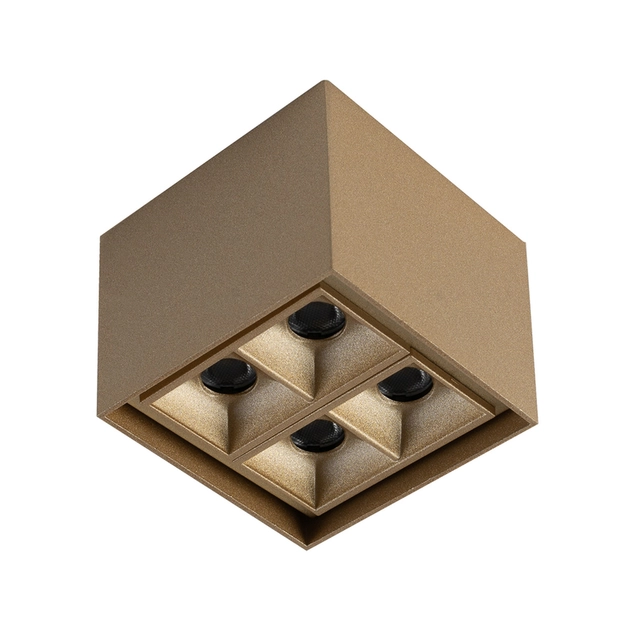 Plafon Led De Sobrepor Aluminio 8w 36 2700k Pixel