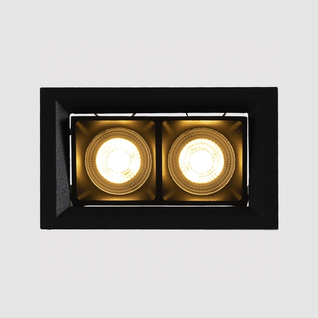 Plafon De Embutir Articulado 2 Focos Pro 11