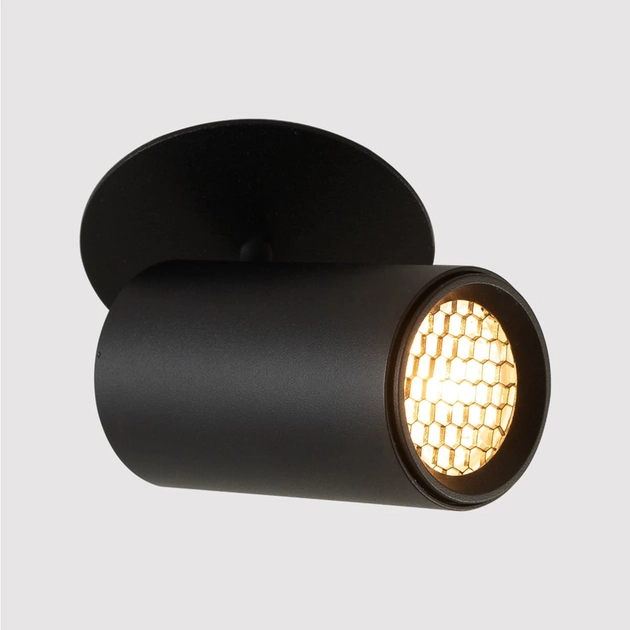 Spot Led Aluminio Com Honeycomb 7w 2700k 24 Fit10