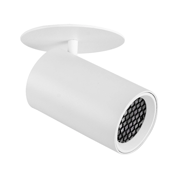 Spot Led Aluminio Com Honeycomb 7w 3000k 24 Fit10