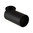 Spot Aluminio Com Honeycomb 5,5cm Lisse Iii - PRETO