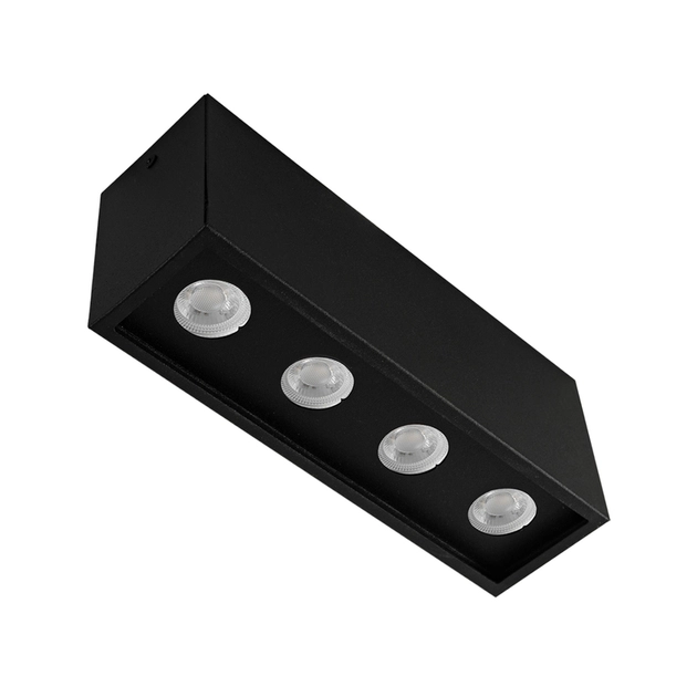Plafon De Sobrepor Aluminio 19,5x5,5cm Piccolo