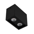 Plafon De Sobrepor Aluminio 10x5,5cm Piccolo - PRETO