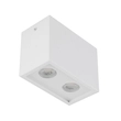 Plafon De Sobrepor Aluminio 10x5,5cm Piccolo - BRANCO