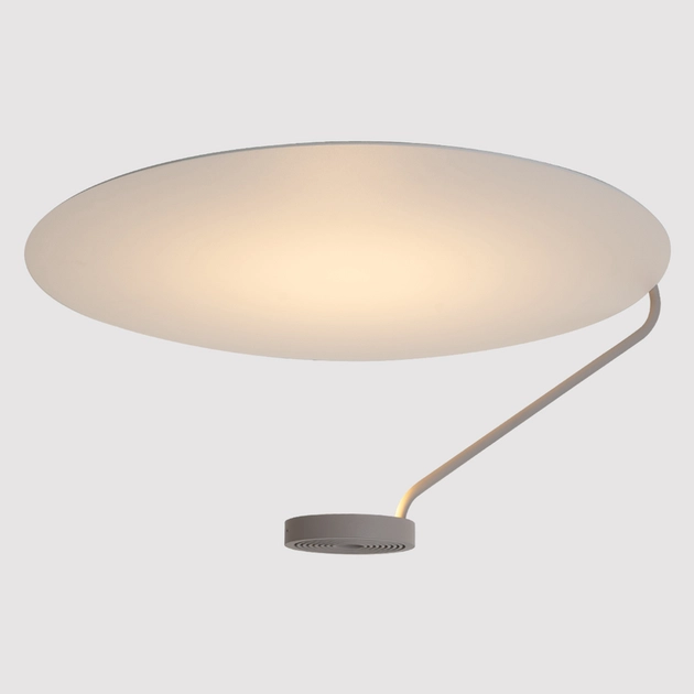 Plafon Led De Sobrepor 12w 2700k 48x23cm Vinil