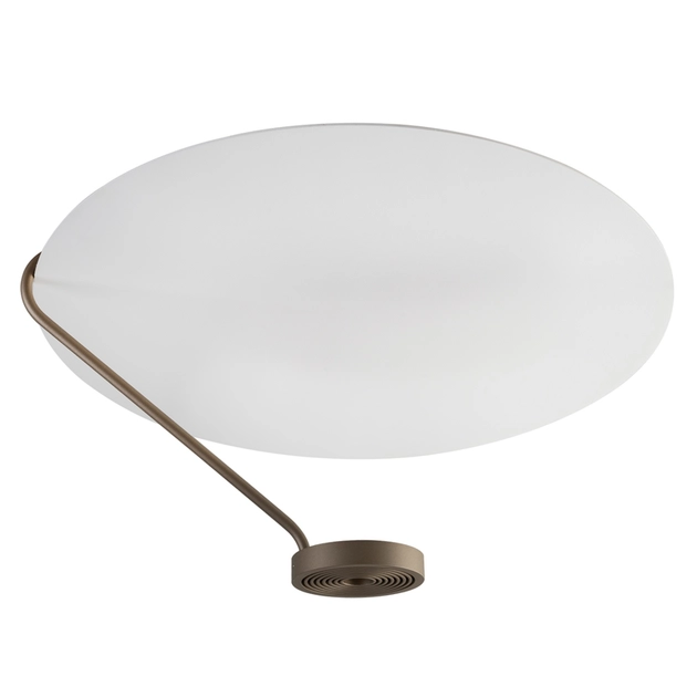 Plafon Led De Sobrepor 12w 2700k 48x23cm Vinil