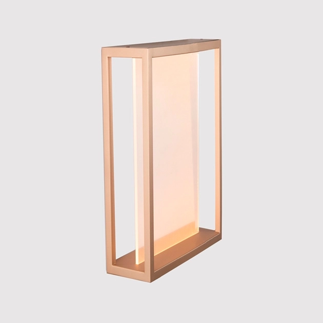 Arandela Led Macadamia 7,20w 127v Ip62 2700k Almenara Slim P