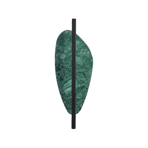 Arandela Led Verde 127v Ip62 3000k Bolle Rock Form Simples