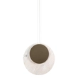 Pendente Led Aluminio Marmore 22,4w 127v 3000k Bolle Rock - MARROM