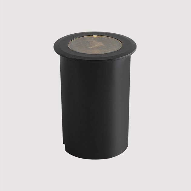 Embutido Solo Led Preto 5w 3000k Focco Grid 12