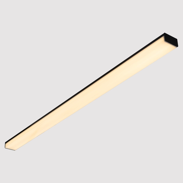 Plafon Led De Sobrepor Preto 32w 3000k 140 Plane