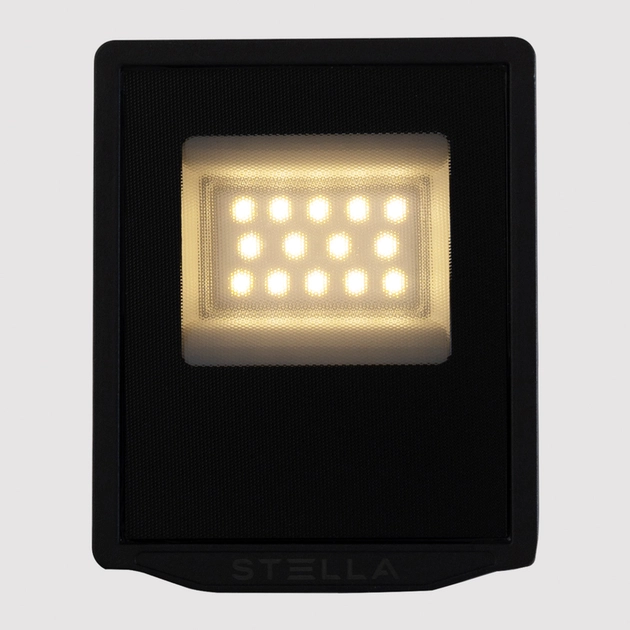 Projetor Led Aluminio Preto 10w 3000k 120 Ip66 Evo