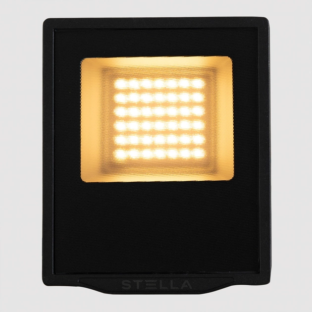 Projetor Led Aluminio Preto 30w 3000k 120 Ip66 Evo