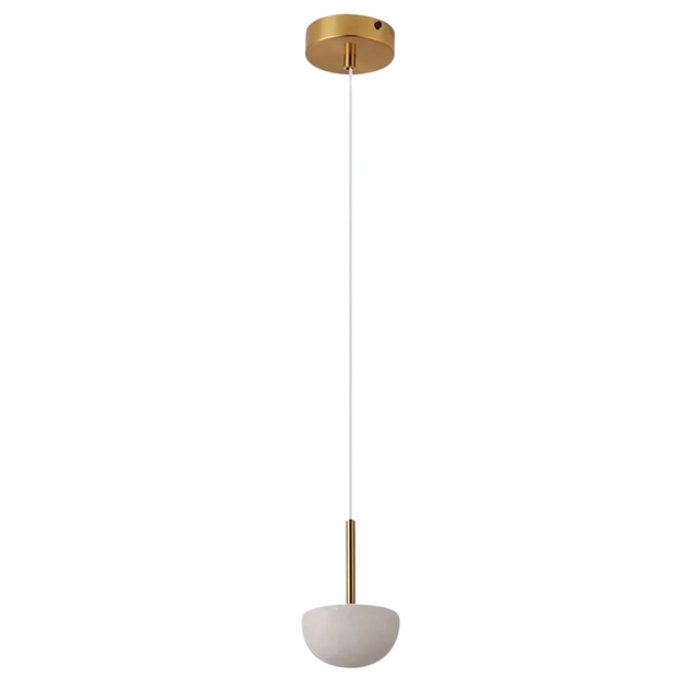 Pendente Led Dourado E Branco 3w 2700k Cora