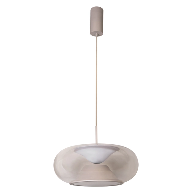 Pendente Led Vidro E Metal Fendi 16,5w 2700k Beso