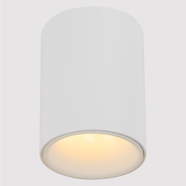 Spot Led De Sobrepor Branco 7w 2700k Downlight Can