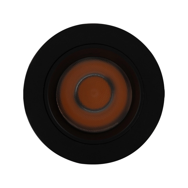 Spot Led De Embutir Preto 5w 2700k 36 Downlight Acce