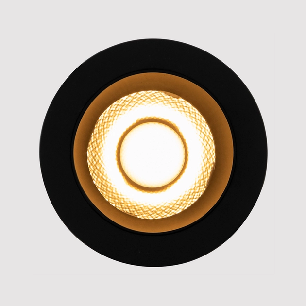 Spot Led De Embutir Preto 7w 2700k 36 Downlight Acce