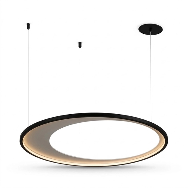 Pendente Led Silicone E Metal 45w 3000k Numa