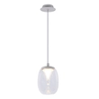 Pendente Led Vidro E Aluminio 5w 2700k Mini Zug - AREIA