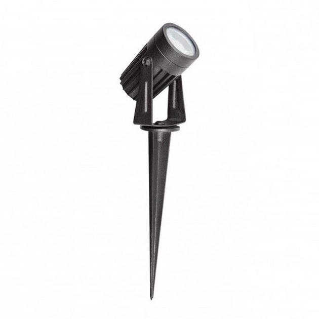 Espeto Led Metal Preto 3w 3000k 25 Ip67 Mini Focco