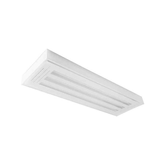 Plafon Led Sobrepor Tubular Triplo Luz Branca Valencia 60cm