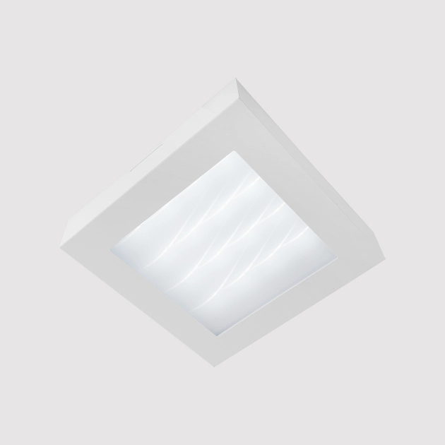 Plafon Led Sobrepor Quadrado Branco 16w 6500k Londres