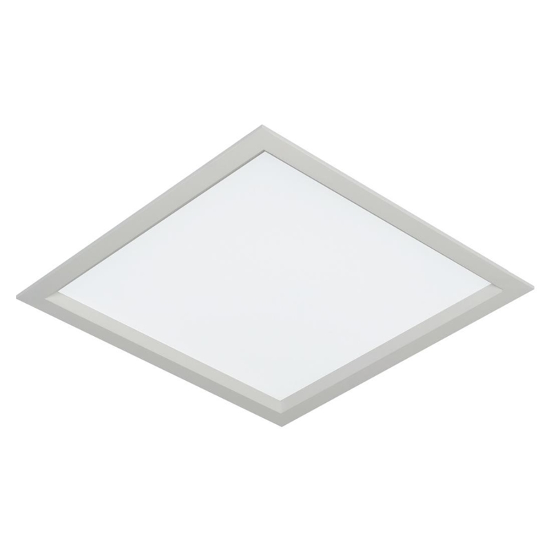 Plafon Led Embutir Quadrado Aluminio 51w Luz Amarela Sky P8692912