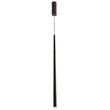 Pendente Led Metal Alumínio Preto 5w 3000k Chuvisco