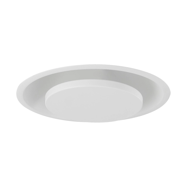 Plafon Led De Embutir Aluminio Branco 18w 127v 2700k Iris