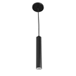 Pendente Alumínio Preto 25xø4cm