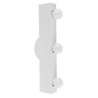 Arandela Camarim Alumínio Branco 40x10cm
