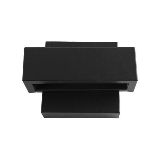 Kit 4 Arandelas Led Alumínio Preto 3w 2700k Ip65 Mueller