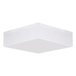 Plafon Sobrepor Alumínio Acrílico Branco 26cm Valencia