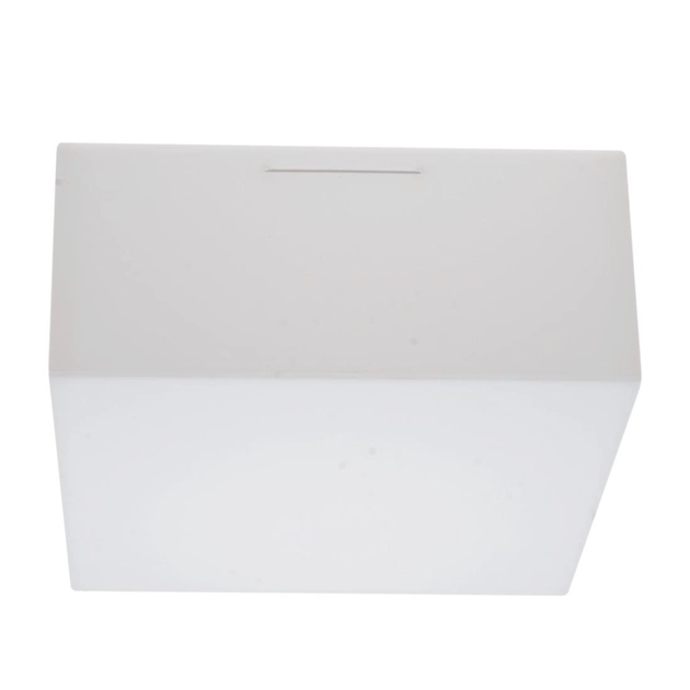 Plafon Sobrepor Aluminio Acrilico Branco Valencia 18cm